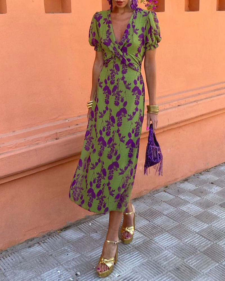 Ayesha - Elegant Floral Dress