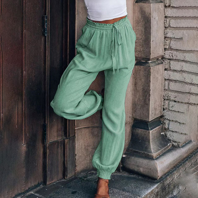 Kaeli – Elegant Drawstring Pants
