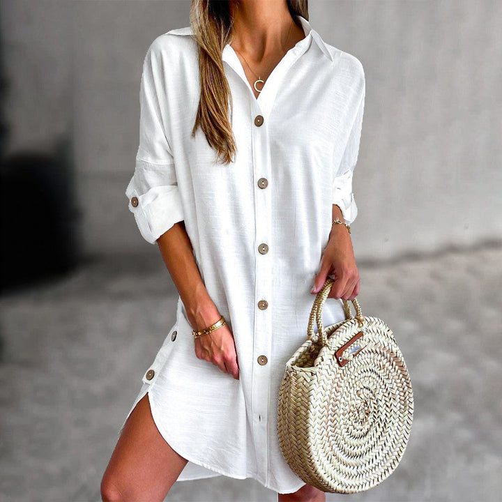 Catriona - Button-Up Shirt Dress