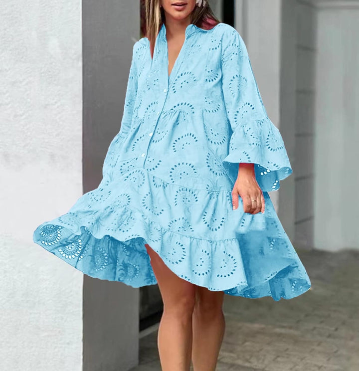 Lydia - Eyelet Charm Dress