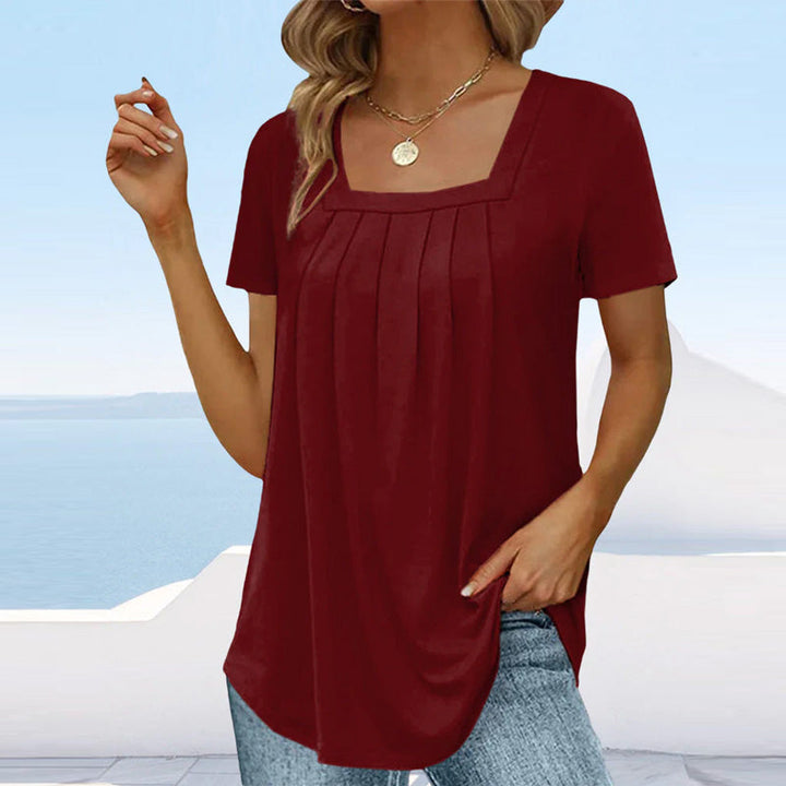 Sabryn - Elegant Pleated Blouse