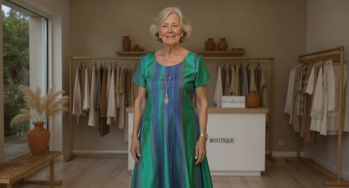 Genna - Casual Boho Gradient Dress