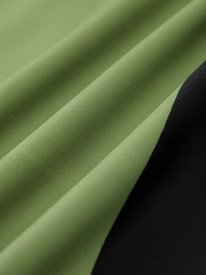 Ismeria - Abstract Strapless Maxi Dress