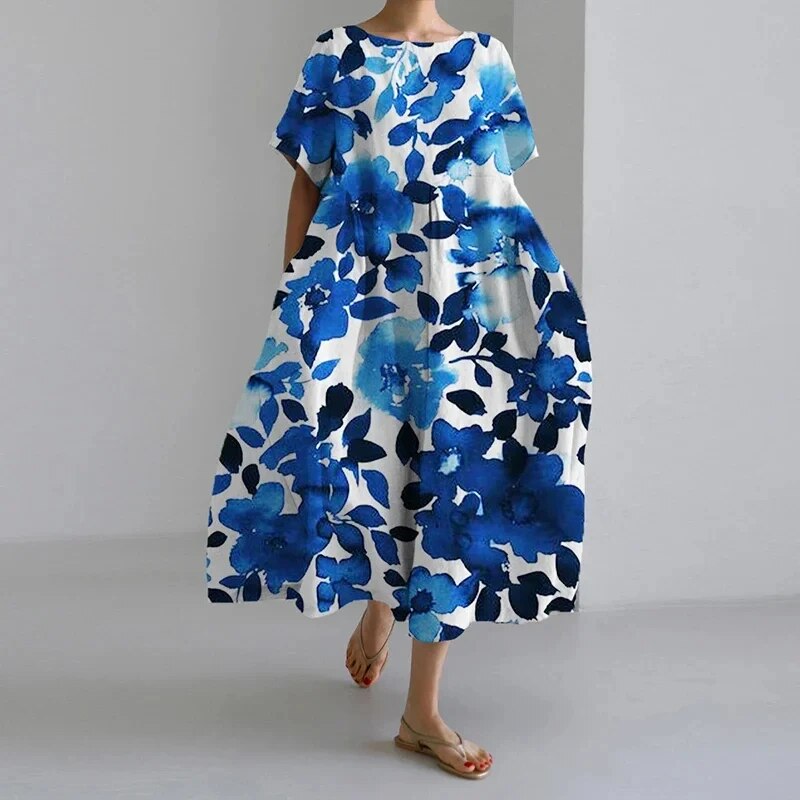 Floria - Vibrant Floral Dress