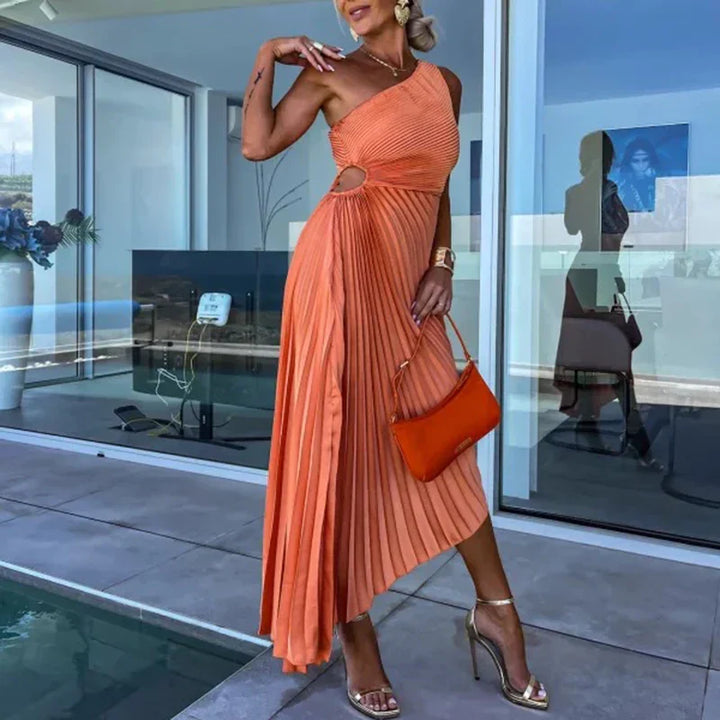 Nirelle - Sculpted Pleats Dress