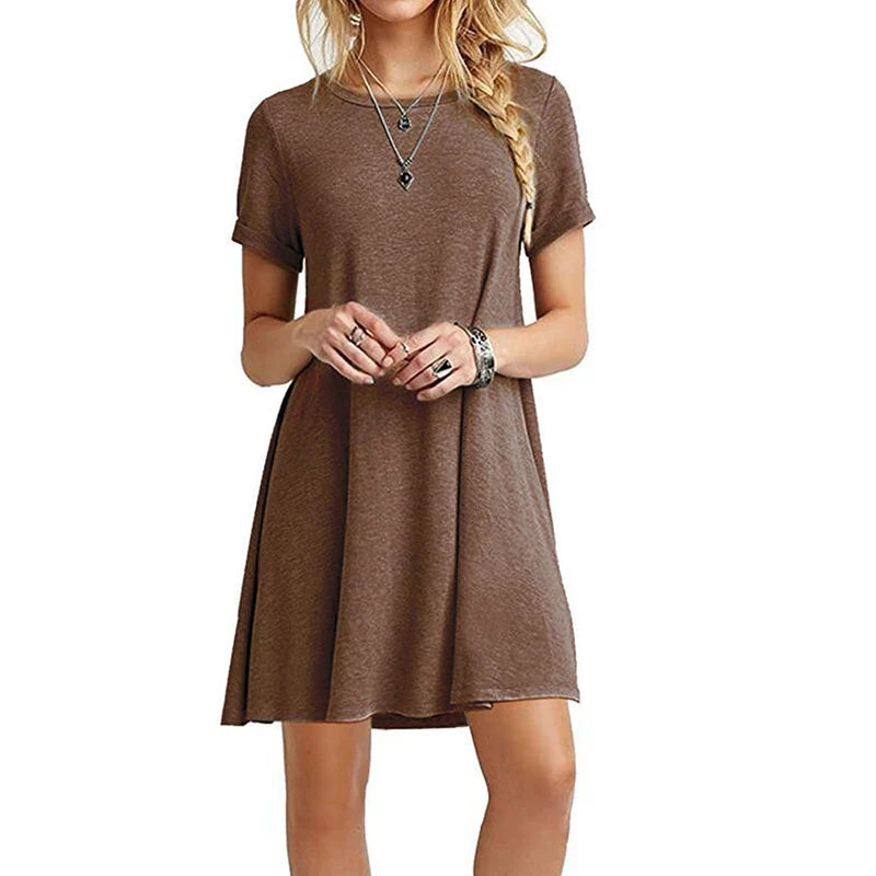 Halina - Minimalist Shirt Dress