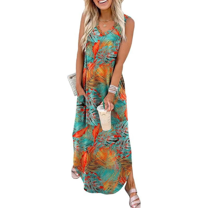 Zahara - Boho Sleeveless Dress