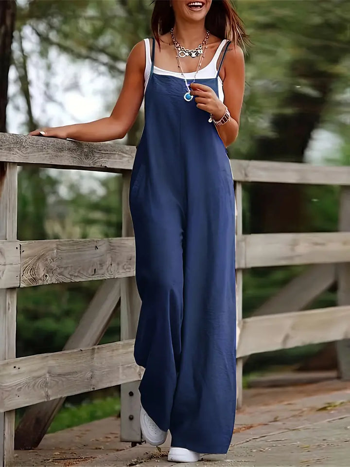GLINDA - Relaxed Wide-Leg Jumpsuit