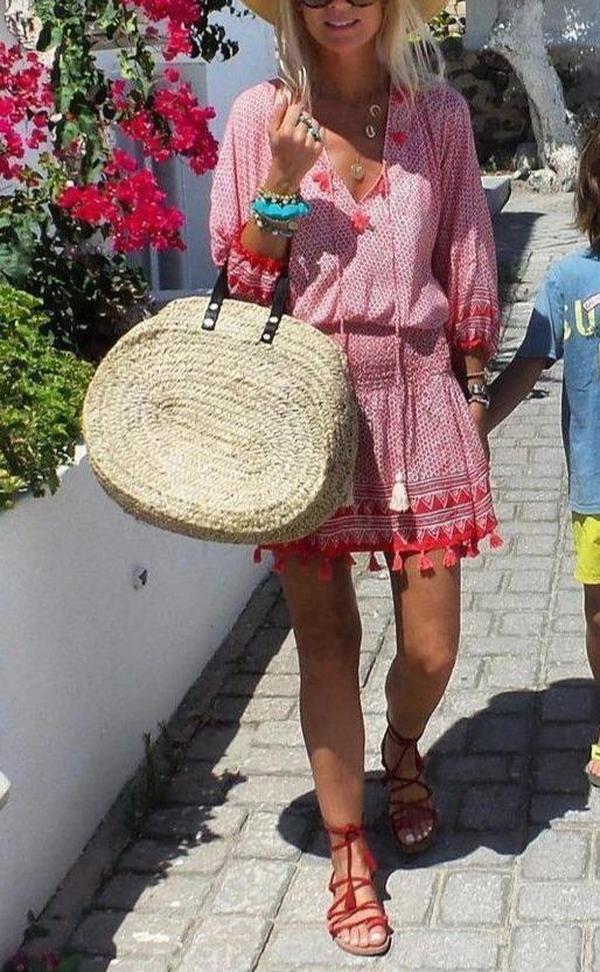 Soleil - Boho Tassel Jumpsuit