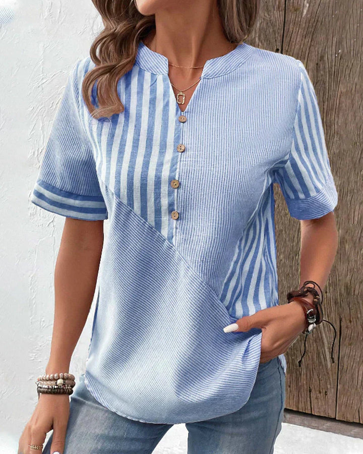 Maveline - Classic Striped Top