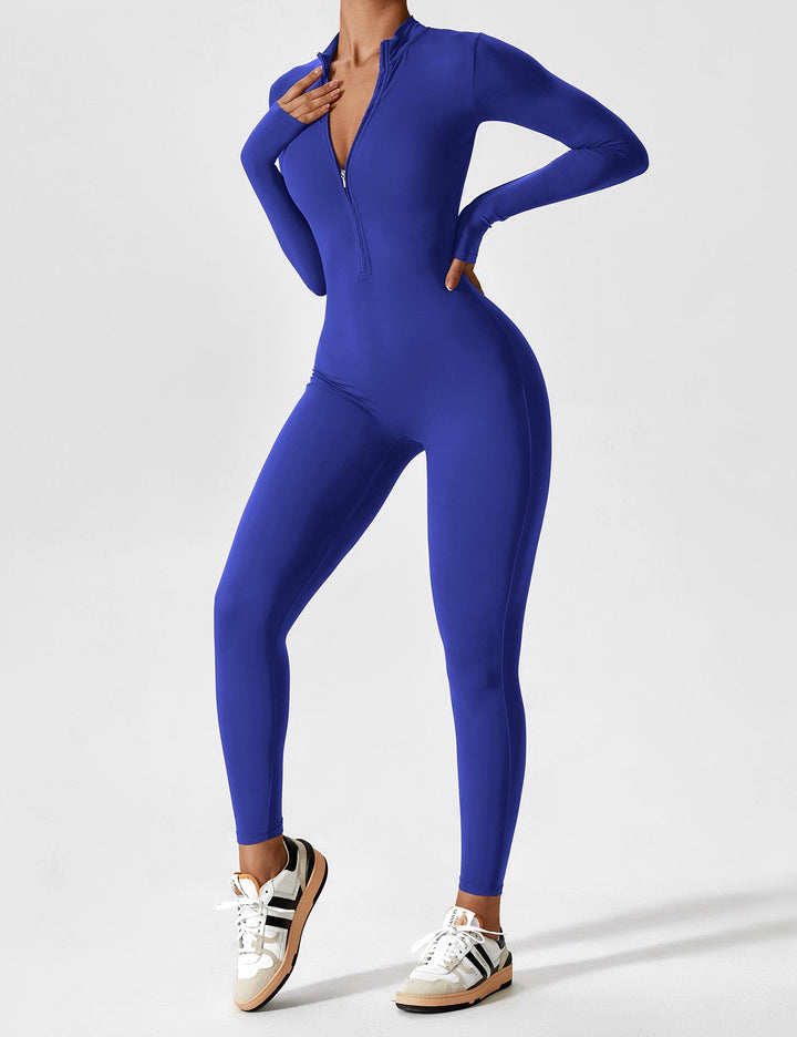 Evalina -  Zipper Jumpsuit